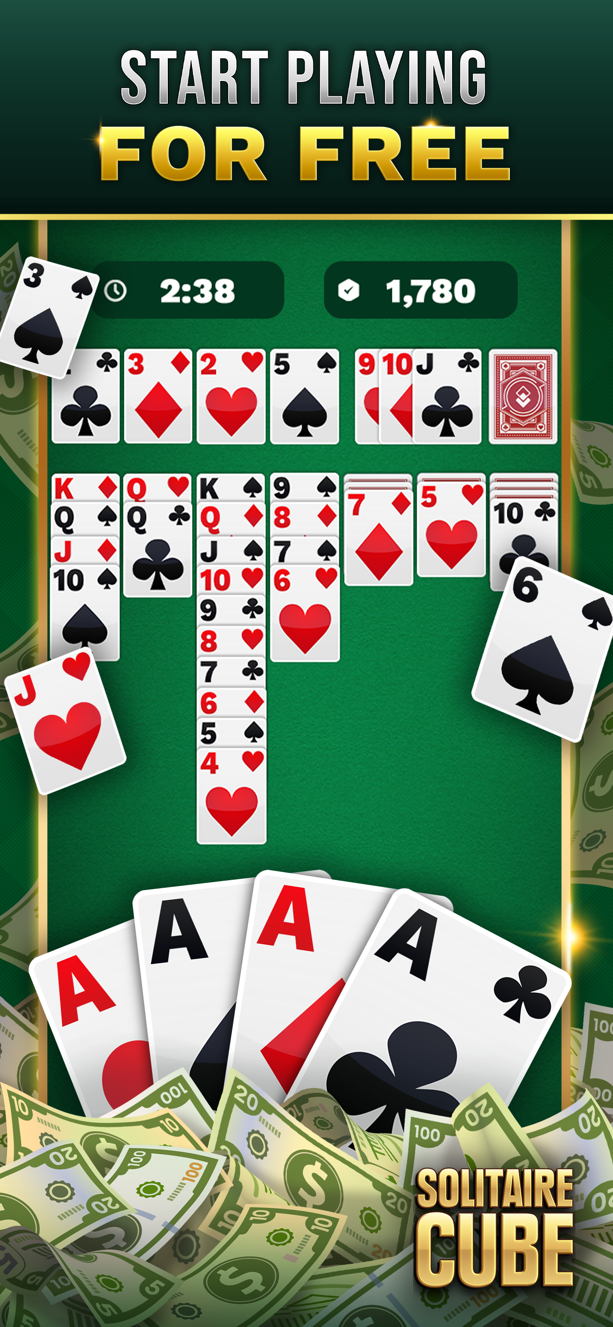 Solitaire Cube: Real Cash Game