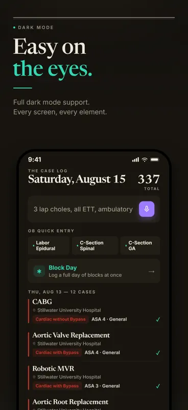 Anesto - Anesthesia Case Log screenshot 8 of 8