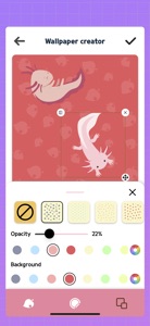Cute Axolotl Wallpapers screenshot #3 for iPhone