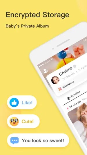 Bebememo - Smart Baby Journal screenshot 1