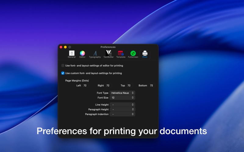 App screenshot