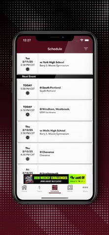 Noble Knights Athletics iPhone screenshot
