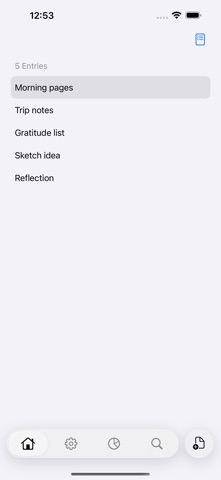 Jonal: Private Journal & Diary iPhone screenshot