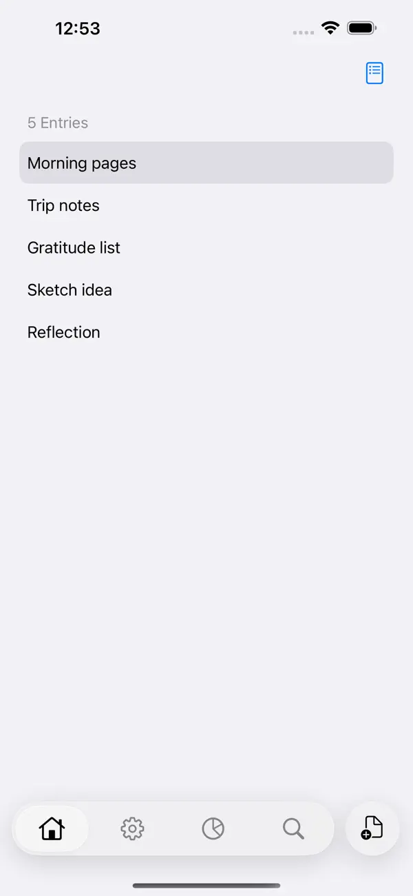 Screenshot #2 pour Jonal: Private Journal & Diary