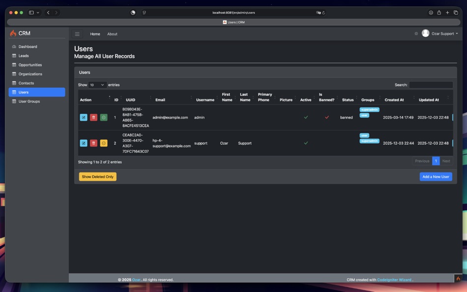 #7. CodeIgniter Wizard (macOS) Ved: Gokhan Ozar