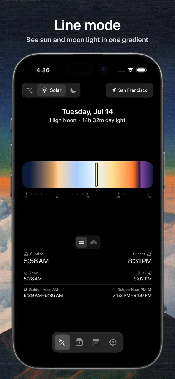 Solar Arc: Golden Hour Tracker Screenshot 3