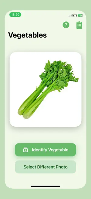 Vegetable ID Plant Identifier screenshot 1