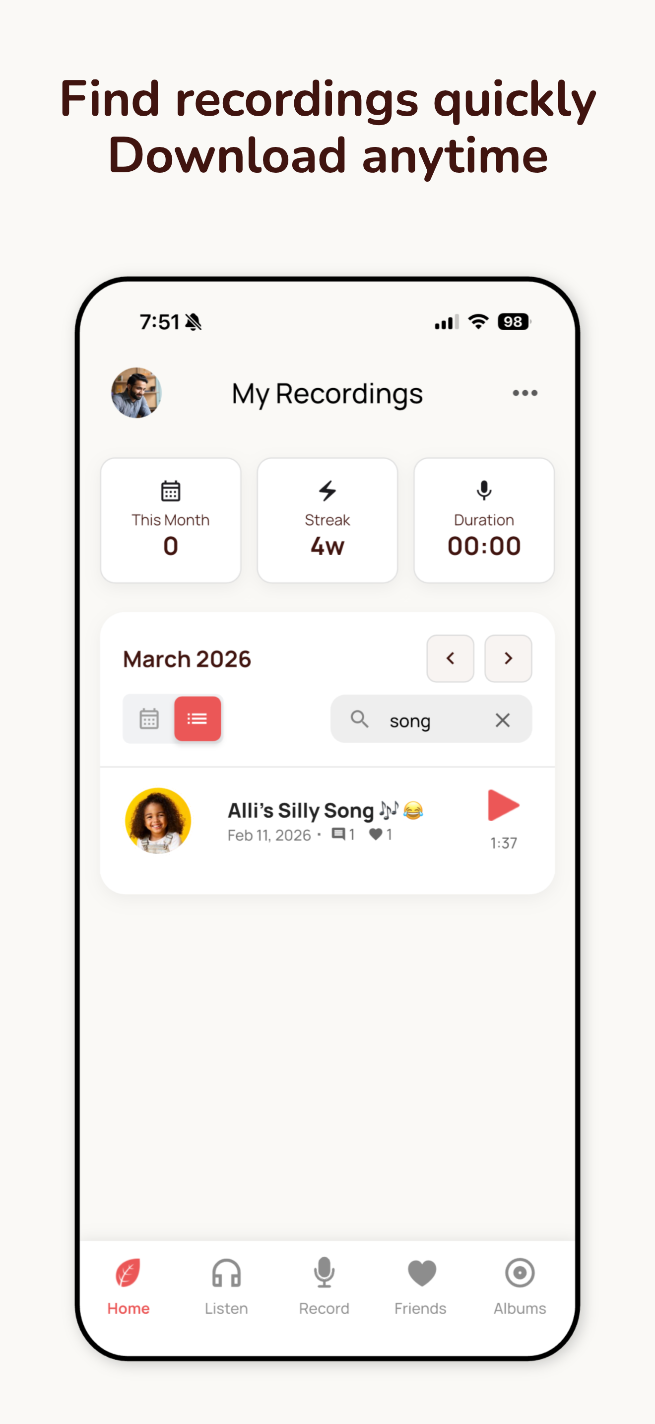 Leaf: Voice Recorder & Journal screenshot 5