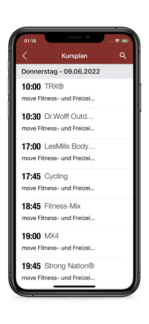 move Fitness- & Freizeitanlage screenshot 4