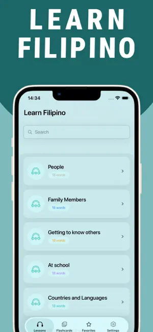 Learn Filipino - Lentil screenshot 1