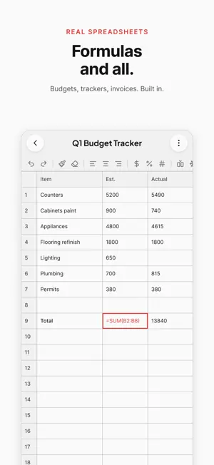 cDox: No-AI Docs and Sheets screenshot 4