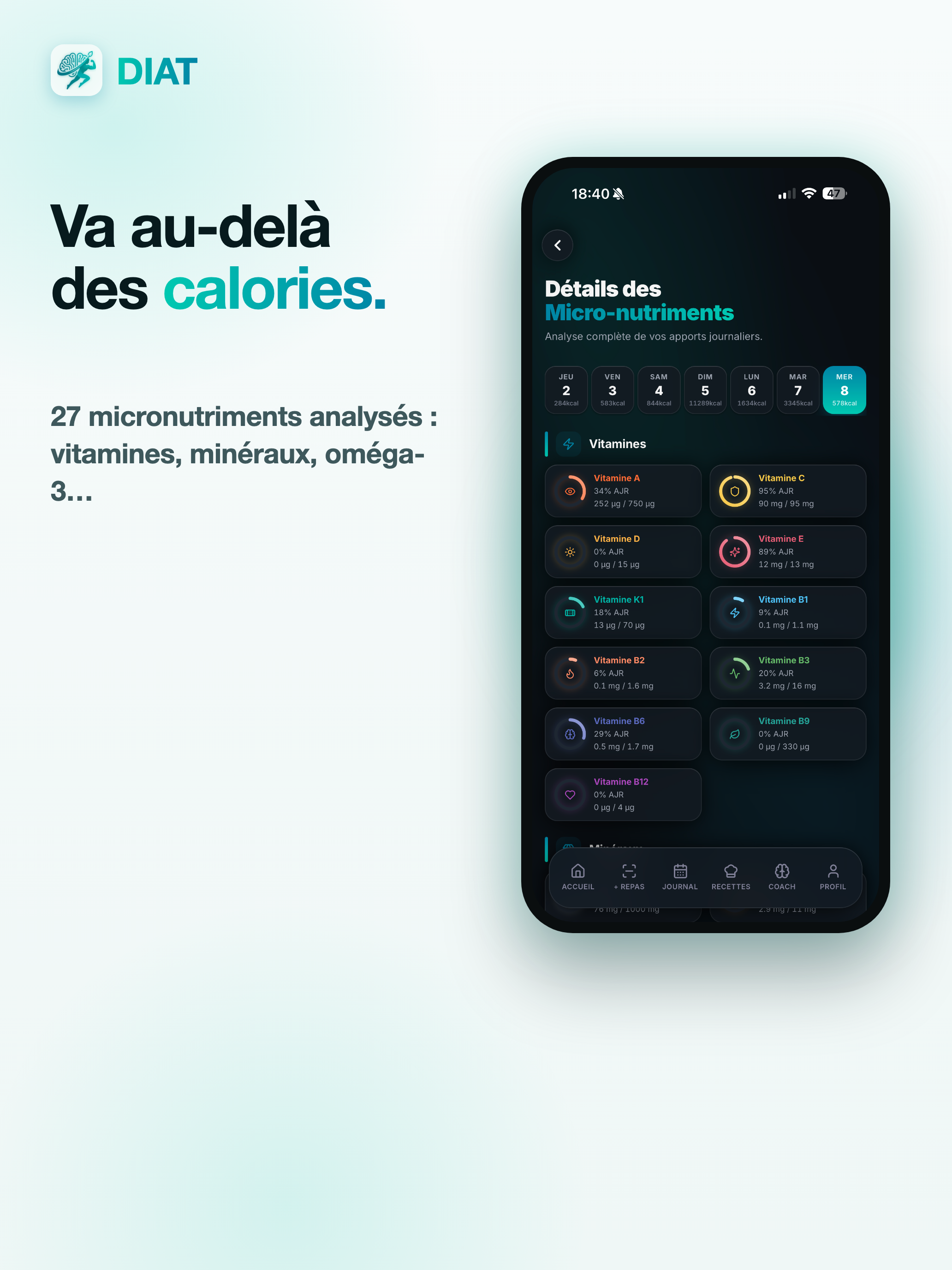 DIAT : Meal Scan & Calories screenshot 10