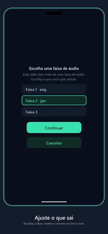 SoundPull: Extrair áudio screenshot 6 of 8
