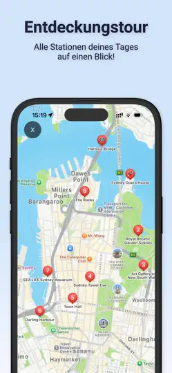 Screenshot von Make My Day: KI Reiseplaner auf dem iPhone 6