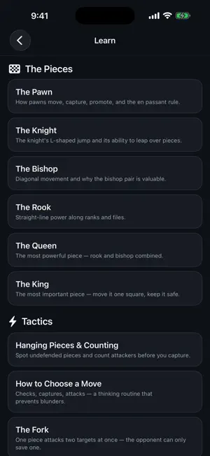 Chess Learners' Academy screenshot 3