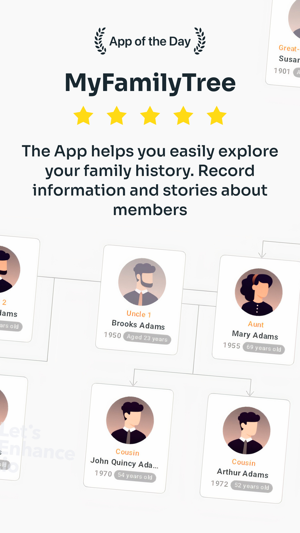 MyFamilyTree: Family History