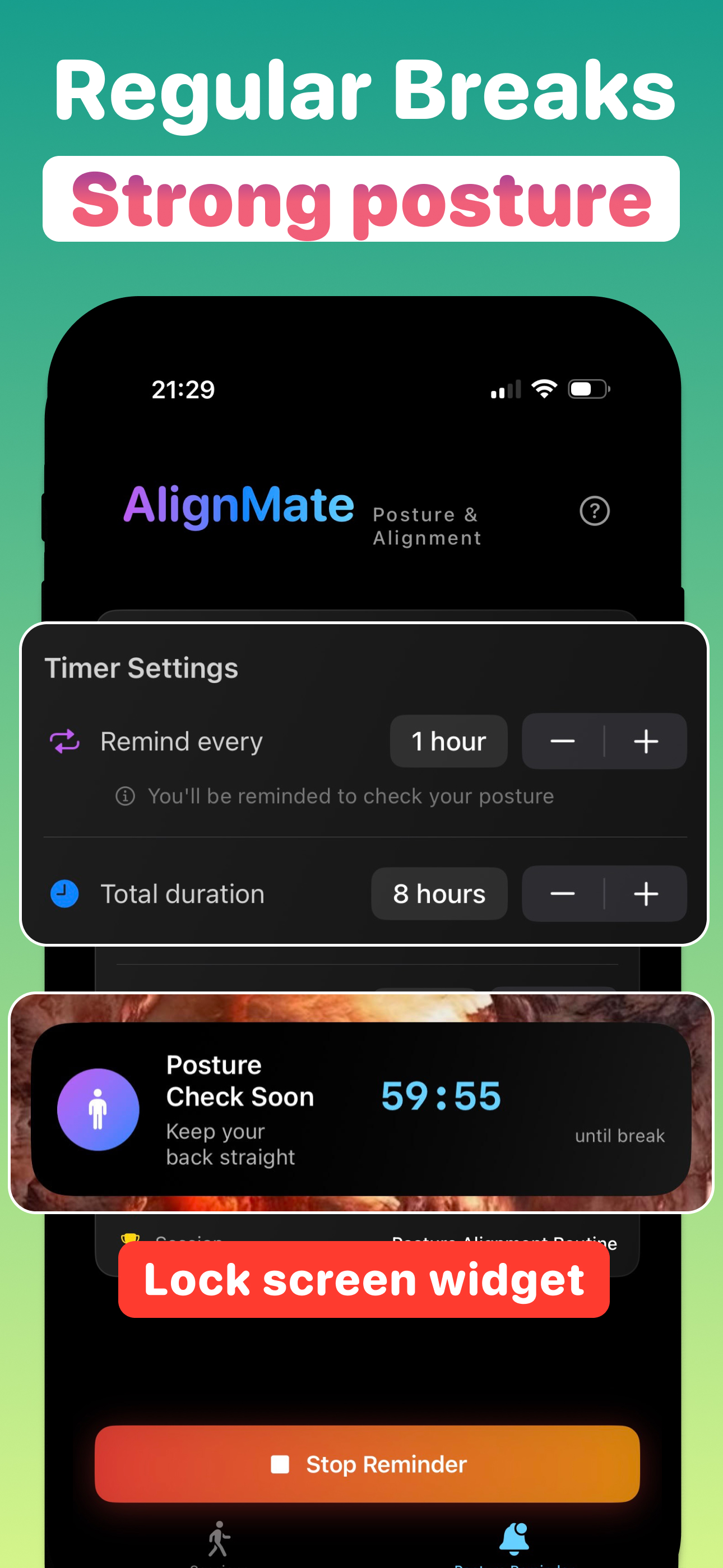 Posture Reminder : AlignMate