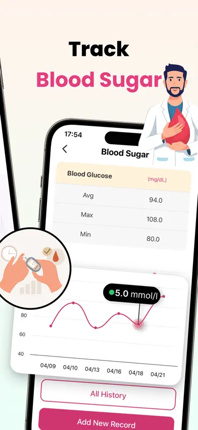 Blood Pressure-Monitor Tracker screenshot 2