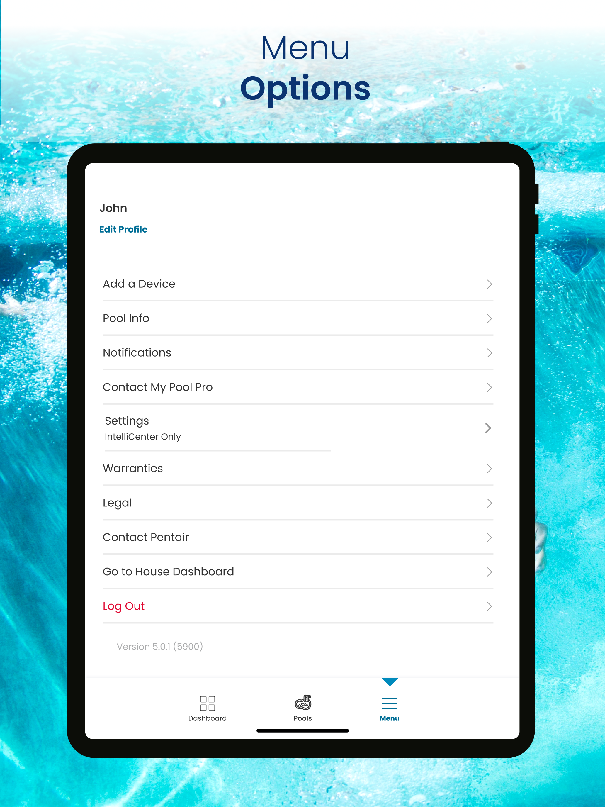 Pentair Pool screenshot 17