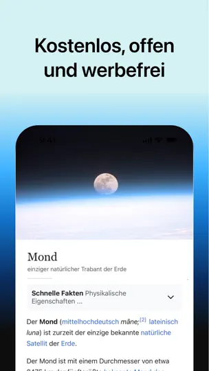 Screenshot von Wikipedia auf dem iPhone 1