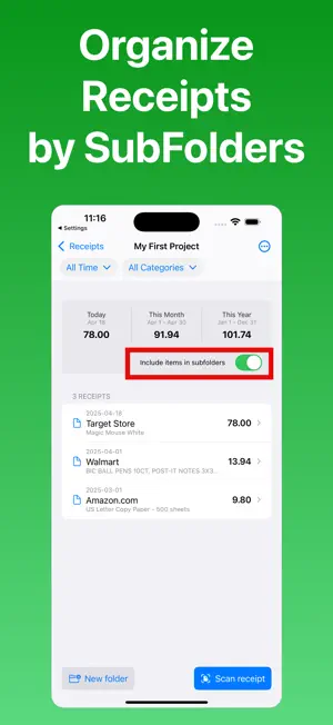 Zeple Receipt Scanner screenshot 4