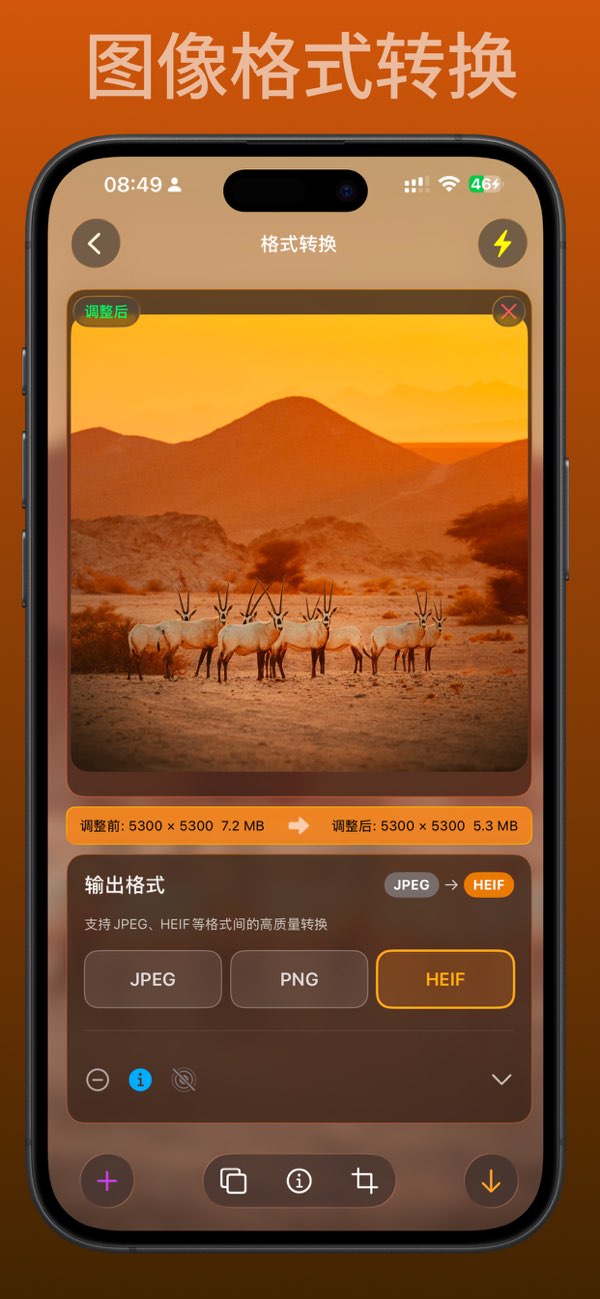 App screenshot