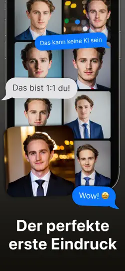 Screenshot von RealFake Photos - AI Headshots auf dem iPhone 3