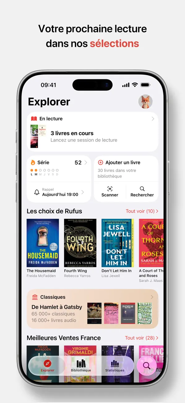 Screenshot #1 pour Must Read – Suivi de Lecture