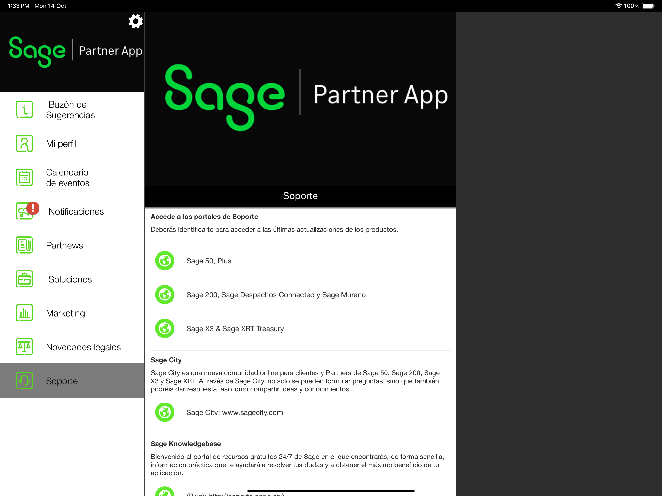 Sage Partner App