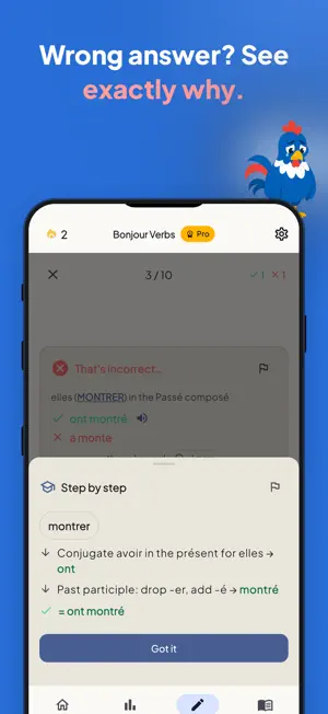 Bonjour Verbs: Learn French screenshot 4