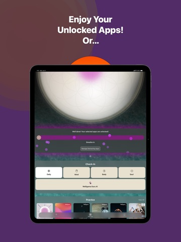 Welligama: Breathe to Scroll iPad screenshot