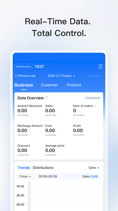 POSPAL DASHBOARD Screenshot
