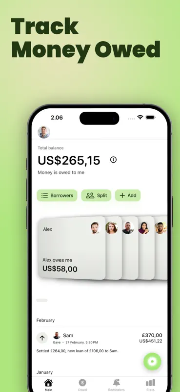 Loan Tracker: You Owe Me screenshot 1 of 10
