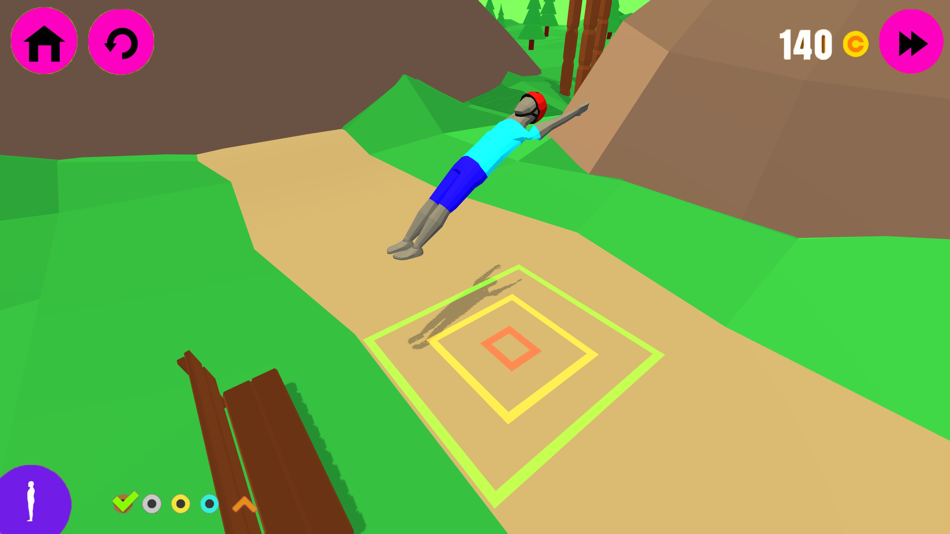 #6. Poly Flipper - Flip & Dive 3D (iOS) 由: Ashima Prabhakar