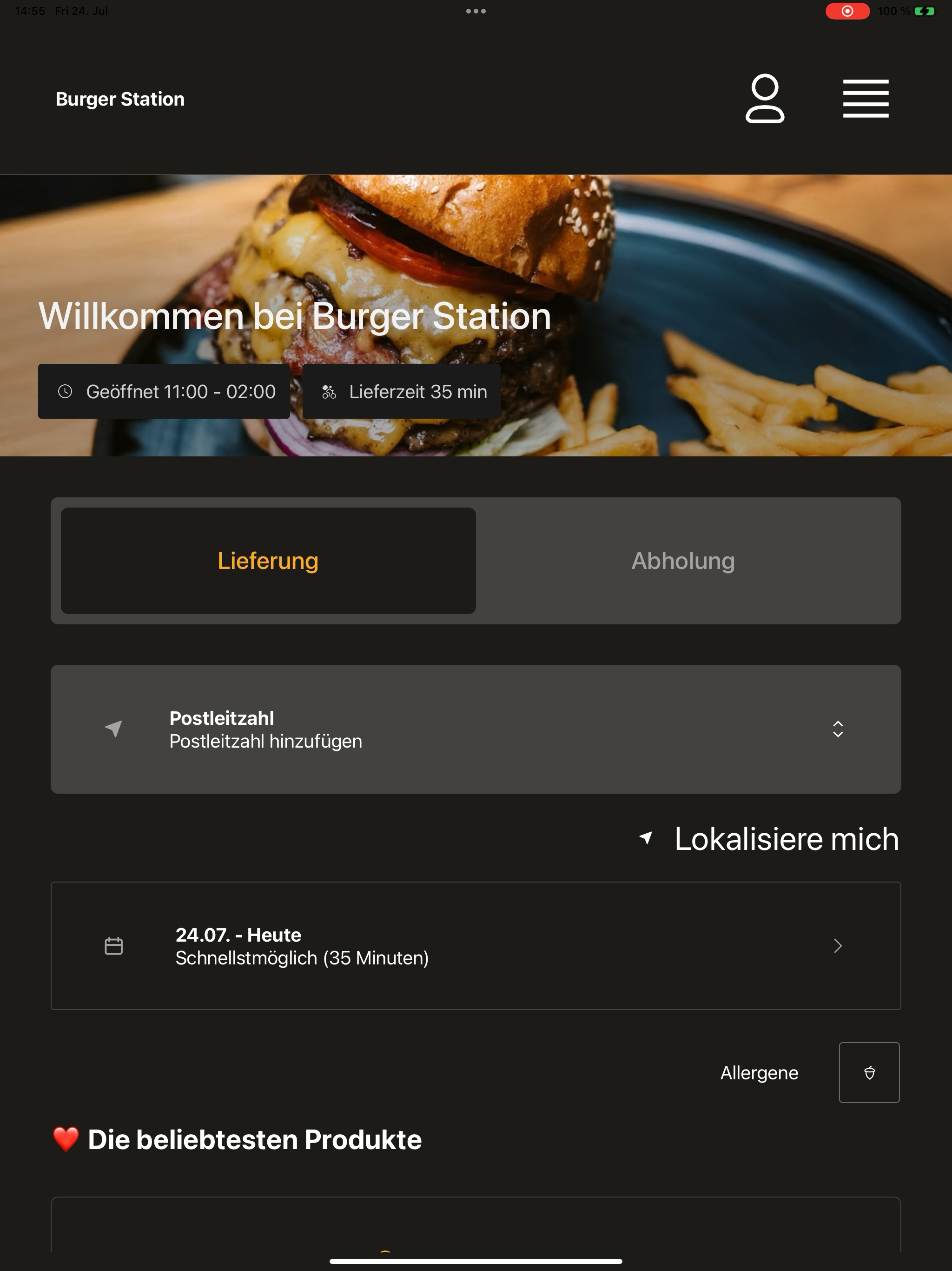 Burger Station Wien screenshot 9