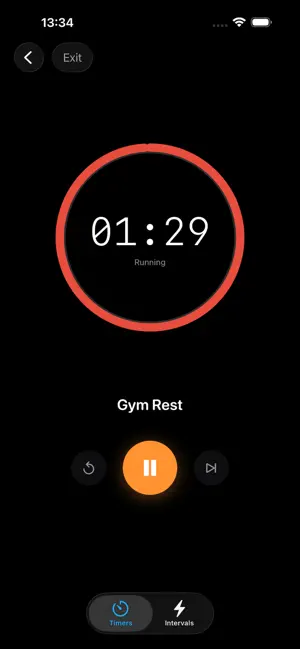 Intervalio: Interval Timer screenshot 2
