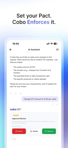 Cobo Agentic Wallet Screenshot 6 of 6