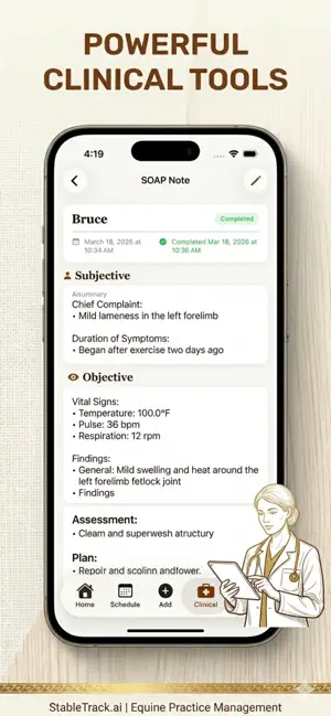 StableTrack Equine screenshot 4