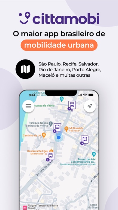 Cittamobi: Ônibus e Trilhos Screenshot