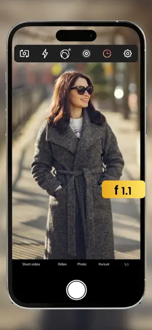 Pro Camera with RAW & Focus screenshot 2
