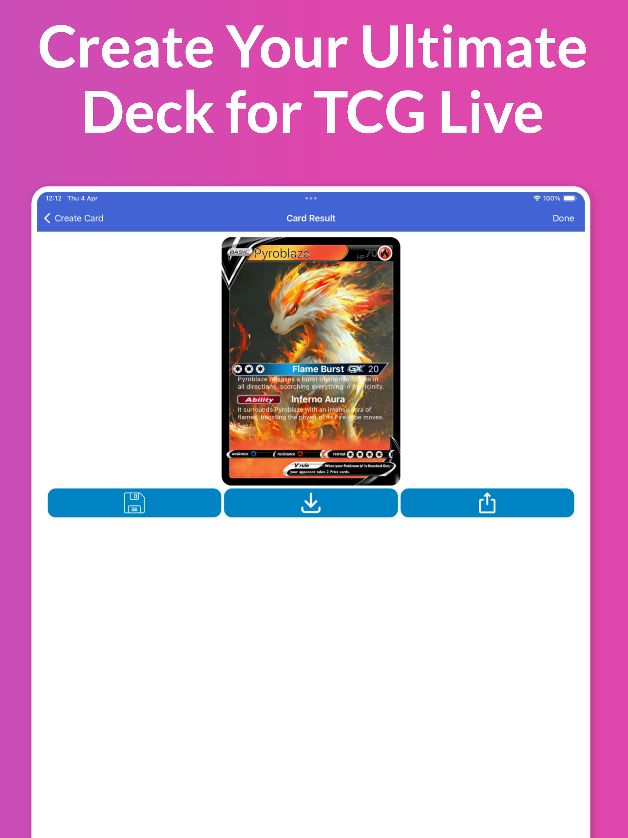 PokeCards TCG Card Maker Live