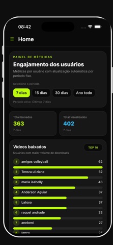 Esporte Replay ADMIN screenshot