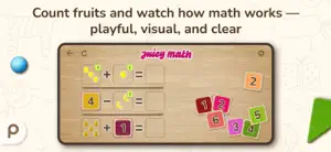 Juicy Math - game for toddlers screenshot 3