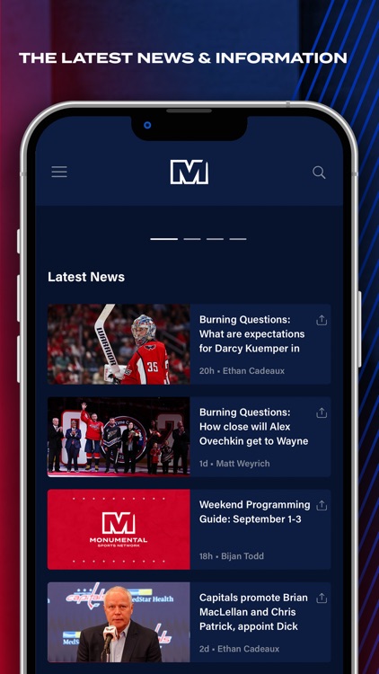 Monumental Sports Network screenshot-4