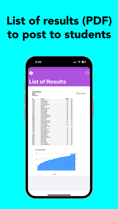 ScanGrader Screenshot