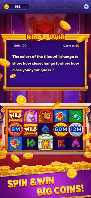 King's Quiz Reel screenshot 3