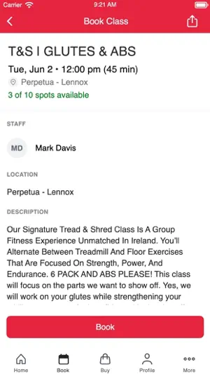 Perpetua Fitness screenshot 3
