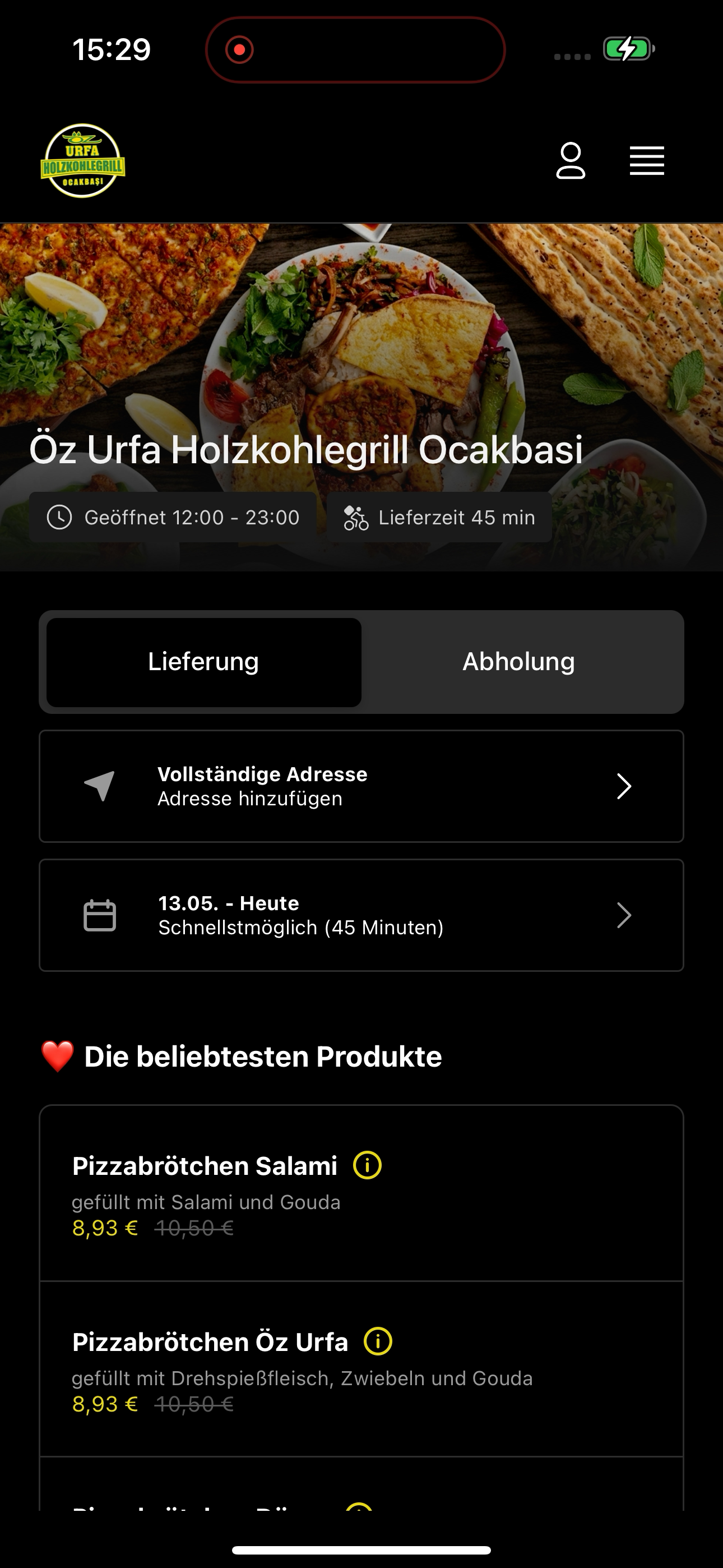 Öz Urfa Holzkohlegrill Ocakbas