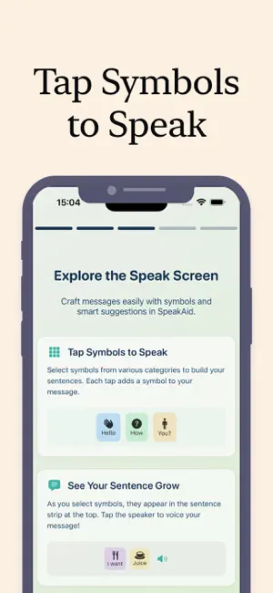 Speech Central, AAC: SpeakAid screenshot 4