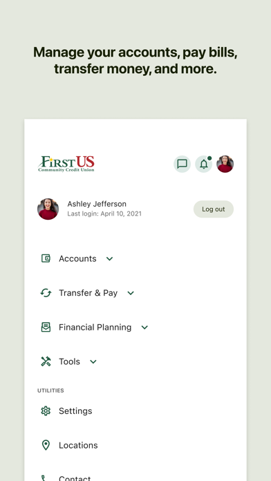 First U.S. Mobile Banking Screenshot 8 of 8